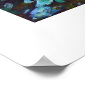 haven van Audierne à marée basse Poster (Hoek)