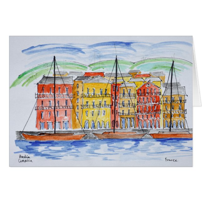 Haven van Bastia | Corsica, Frankrijk (Voorkant Horizontaal)