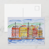 Haven van Bastia | Corsica, Frankrijk Briefkaart (Voorkant / Achterkant)