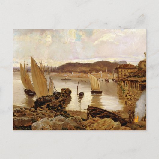 Haven van Bilbao, Antonio Munoz Degrain Briefkaart (Voorkant)