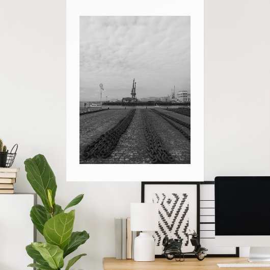 haven van Brest Poster (Thuiskantoor)