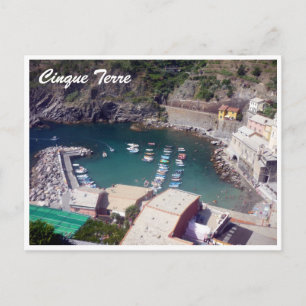 haven van cinque terre vernazza briefkaart