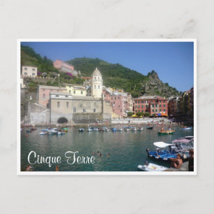haven van cinque vernazza briefkaart