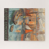 haven van Cote d'Emeraude Saint Malo Legpuzzel (Horizontaal)