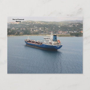 Haven van Cozumel Mexico Briefkaart