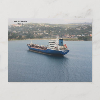 Haven van Cozumel Mexico Briefkaart