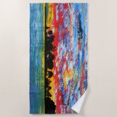 (haven van Dana-punt) Strandlaken (Voorkant)