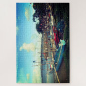 haven van de reuzenboot legpuzzel (Verticaal)