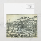 Haven van de stad Canton Briefkaart (Voorkant / Achterkant)
