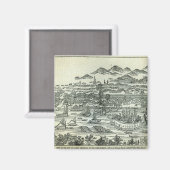 Haven van de stad Canton Magneet (Voorkant / Achterkant)
