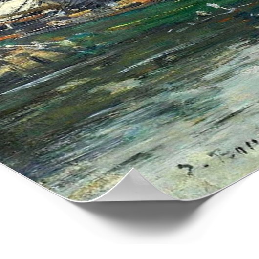 haven van deauville 1878 poster (Hoek)