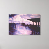 haven van Fort de France Canvas Afdruk (Voorkant)