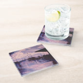 haven van Fort de France, Martinique Glazen Onderzetter (Schuin)