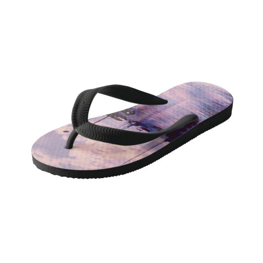 haven van Fort de France, Martinique Kinder Teenslippers (Schuin)