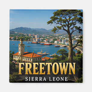 Haven van Freetown en Atlantische Schoonheid Magneet