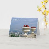 Haven van Haifa, Israël - kaart (Gele Bloem)