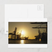 haven van hamburg briefkaart (Voorkant / Achterkant)