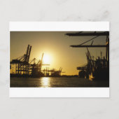 haven van hamburg briefkaart (Voorkant)