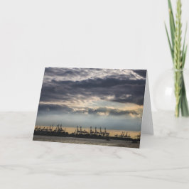 Haven van Hamburg Duitsland Kaart