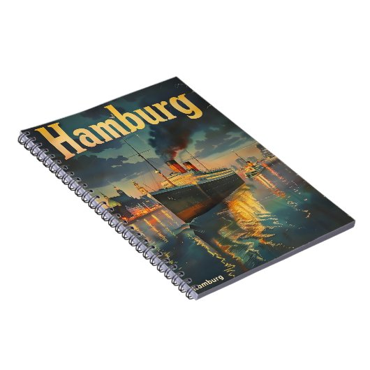 Haven van Hamburg Notitieboek (Rechterzijde)