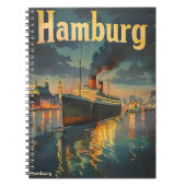 Haven van Hamburg Notitieboek (Voorkant)