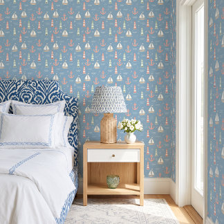 Haven van HarborWhim Kust Peel & Stick Behang