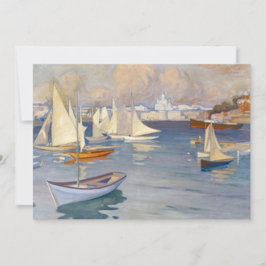 Haven van Helsinki | Albert Edelfelt (Voorkant)