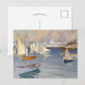 Haven van Helsinki | Albert Edelfelt Briefkaart (Voorkant / Achterkant)