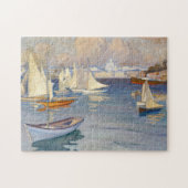 Haven van Helsinki | Albert Edelfelt Legpuzzel (Horizontaal)
