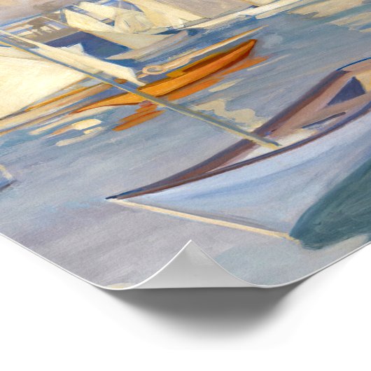 Haven van Helsinki | Albert Edelfelt Poster (Hoek)