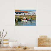 Haven van Herbaudière in Frankrijk Poster (Keuken)