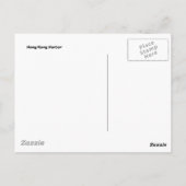 haven van Hongkong Briefkaart (Achterkant)