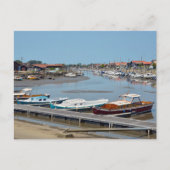 Haven van La Teste de Buch in Frankrijk Briefkaart (Voorkant)