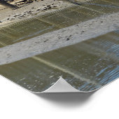 Haven van La Teste de Buch in het Franse Briefkaar Poster (Hoek)