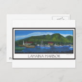 haven van Lahaina Briefkaart (Voorkant / Achterkant)