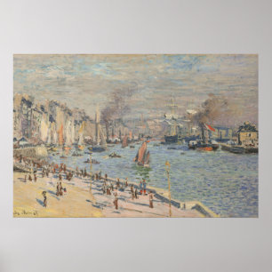 Haven van Le Havre   Kustlandschap Poster