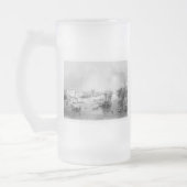 Haven van Londen 1840 Matglas Bierpul (Links)