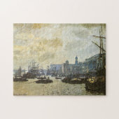 Haven van Londen Monet Fine Art Legpuzzel (Horizontaal)