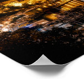 Haven van Mahon bij nacht - Menorca, Spanje Poster (Hoek)