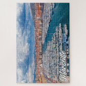 Haven van Marseille, Frankrijk Legpuzzel (Verticaal)