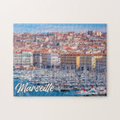 Haven van Marseille, Frankrijk Legpuzzel (Horizontaal)