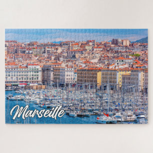 Haven van Marseille, Frankrijk Legpuzzel