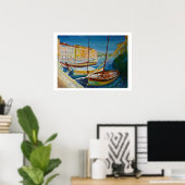 Haven van Martigues Poster (Thuiskantoor)