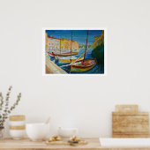 Haven van Martigues Poster (Keuken)