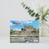 Haven van Menorca Ciutadella Briefkaart (Staand voorkant)