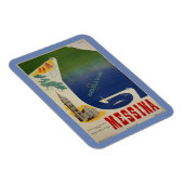 Haven van Messina in de  Italiaanse regio Sicilië Magneet (Rechterzijde)