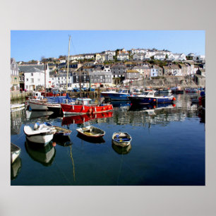 haven van Mevagissey Poster