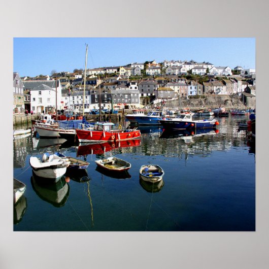 haven van Mevagissey Poster (Voorkant)