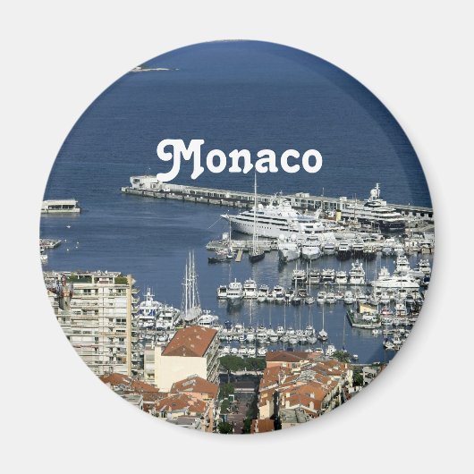 Haven van Monaco Magneet (Voorkant)