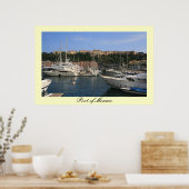 Haven van Monaco Poster (Keuken)